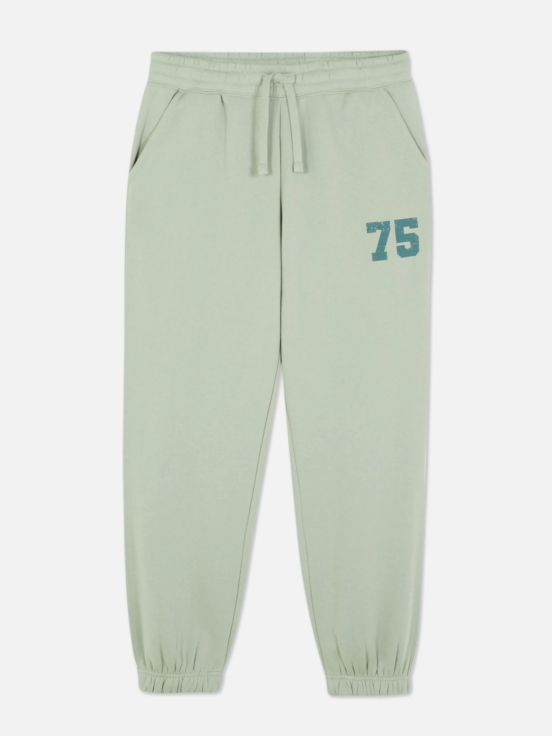Matchende Joggingbroek Met Print En Trekkoord
