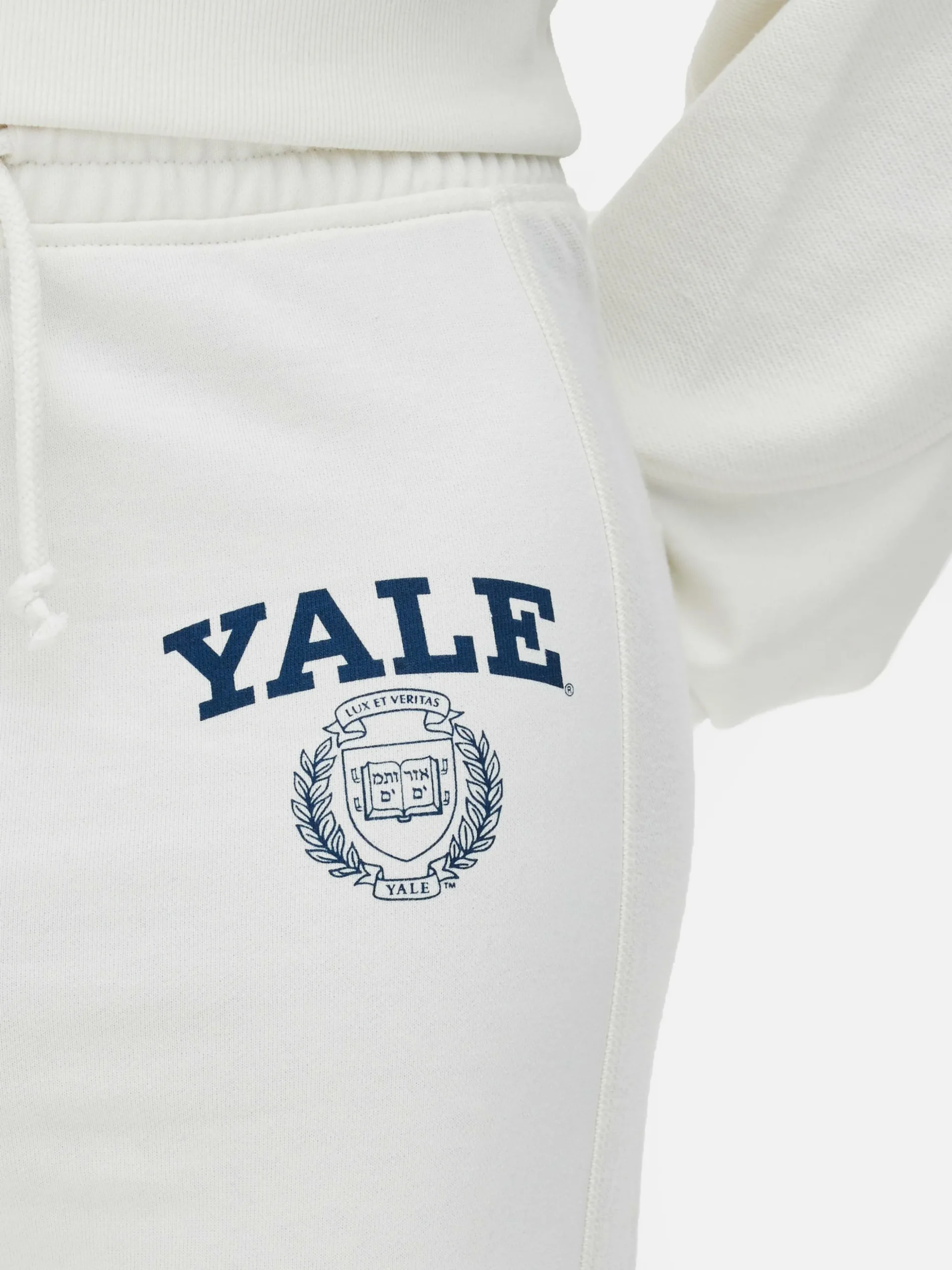 Matchende Joggingbroek Met Trekkoord En Yale-print