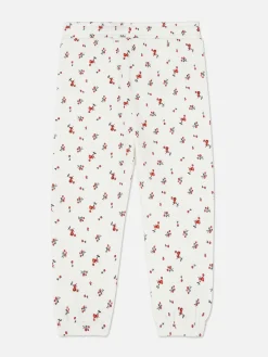 Matchende Joggingbroek Met Boord En Trekkoord