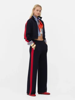 Matchende Joggingbroek Met Wijde Pijpen Rita Ora