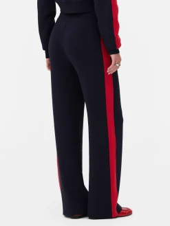 Matchende Joggingbroek Met Wijde Pijpen Rita Ora