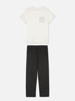 Matchende Pyjama Met Korte Mouwen