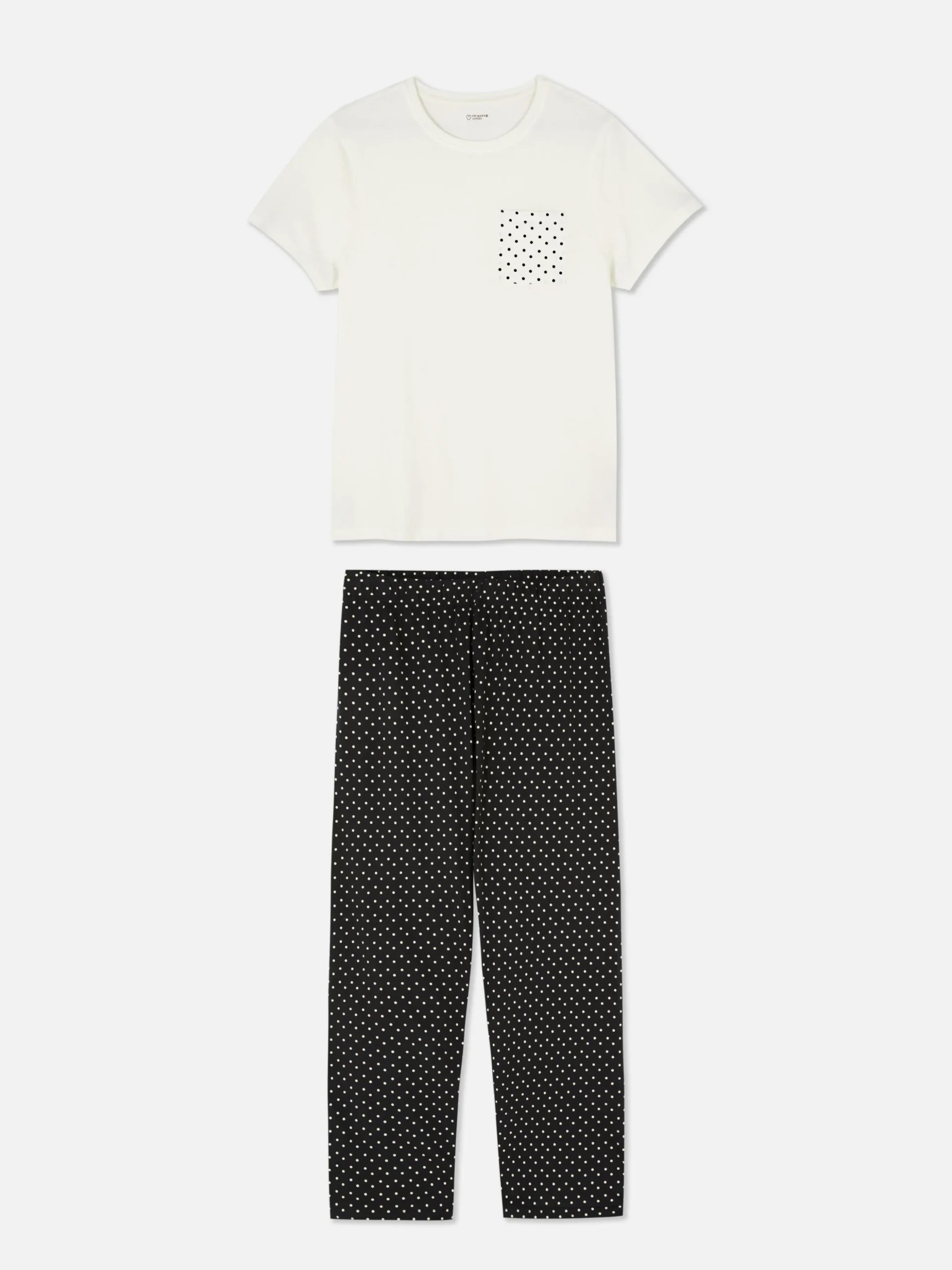 Matchende Pyjama Met Korte Mouwen