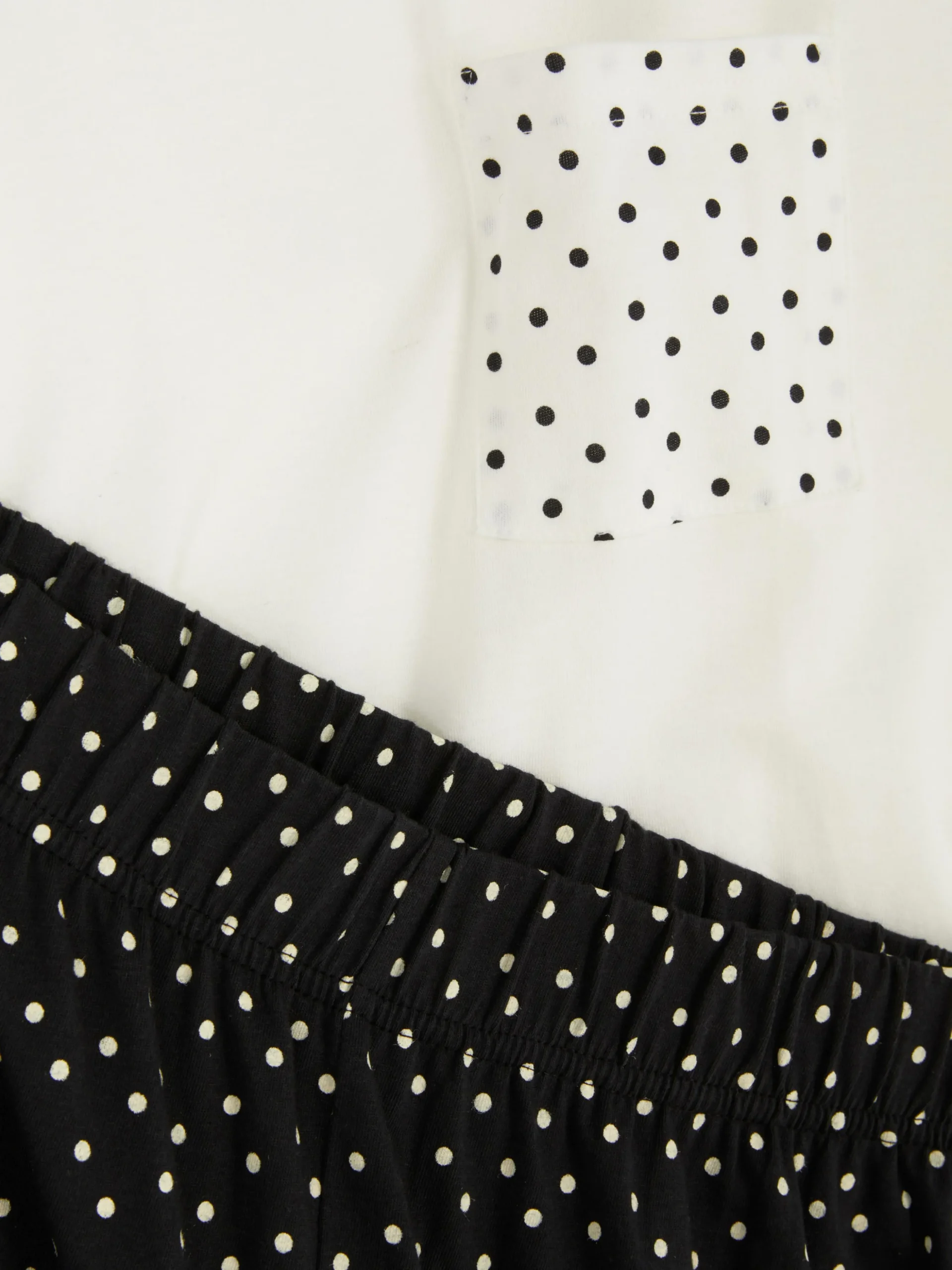 Matchende Pyjama Met Korte Mouwen