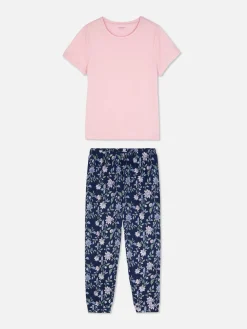 Matchende Pyjama Met Korte Mouwen