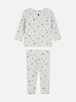 Matchende Set Met Top Met Kraag En Legging
