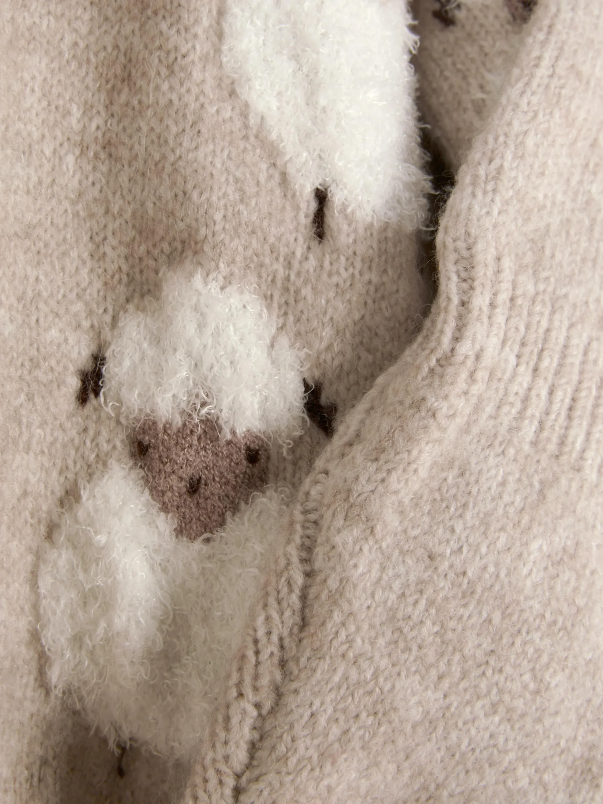 Matchende Set Van Legging En Gebreide Trui Met Schapen