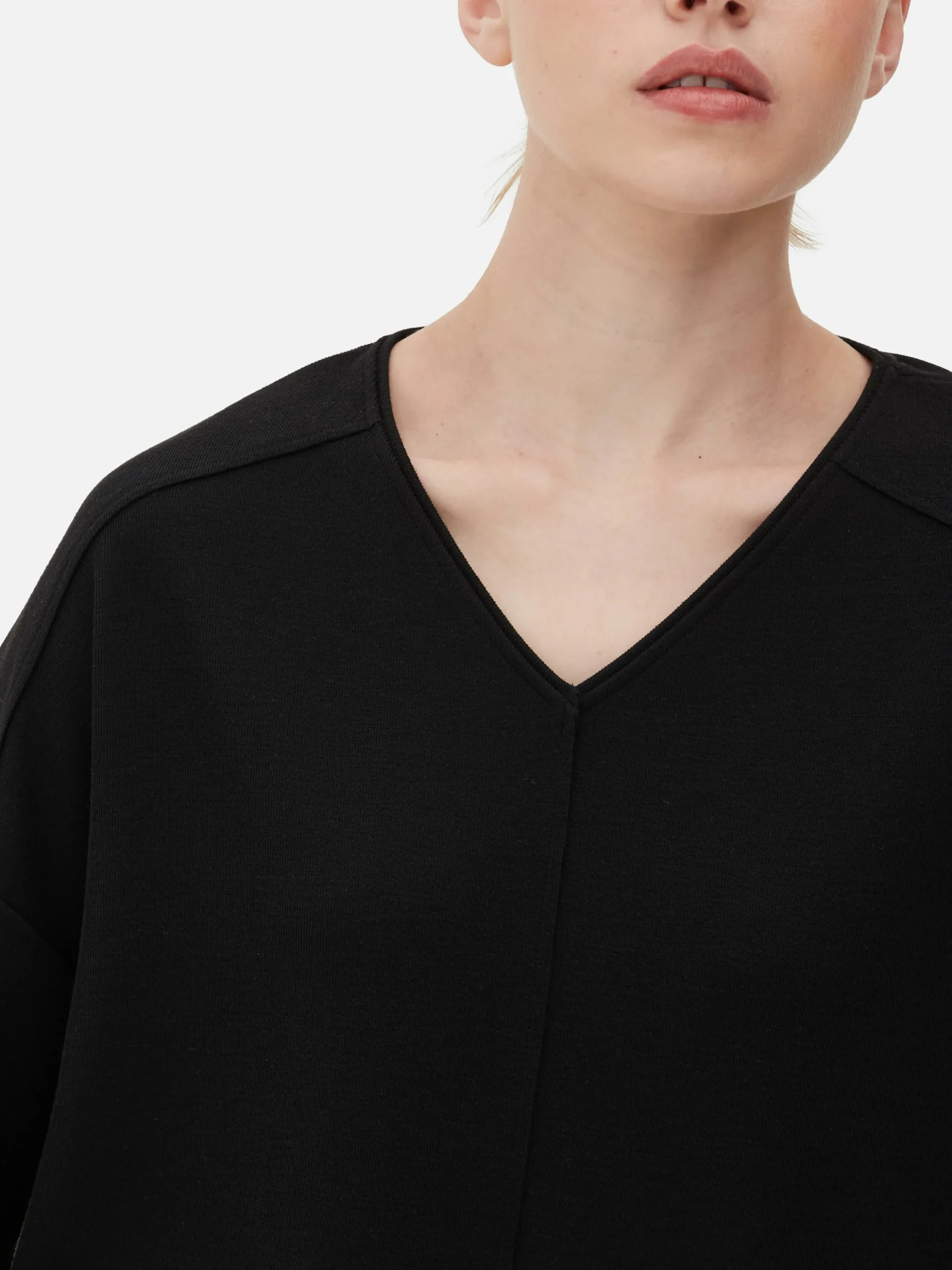 Matchende Top Met Lange Mouwen En Naaddetails