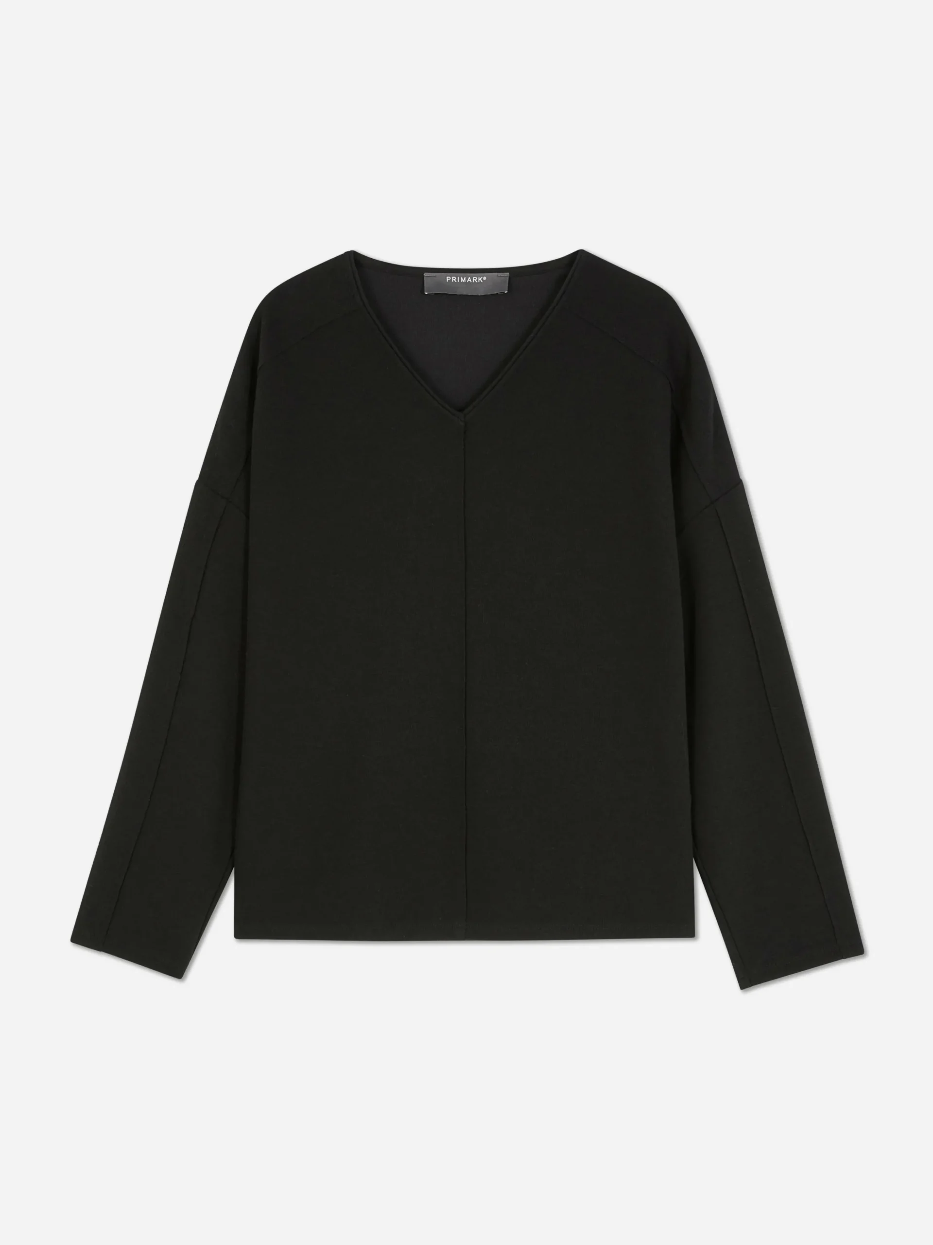 Matchende Top Met Lange Mouwen En Naaddetails