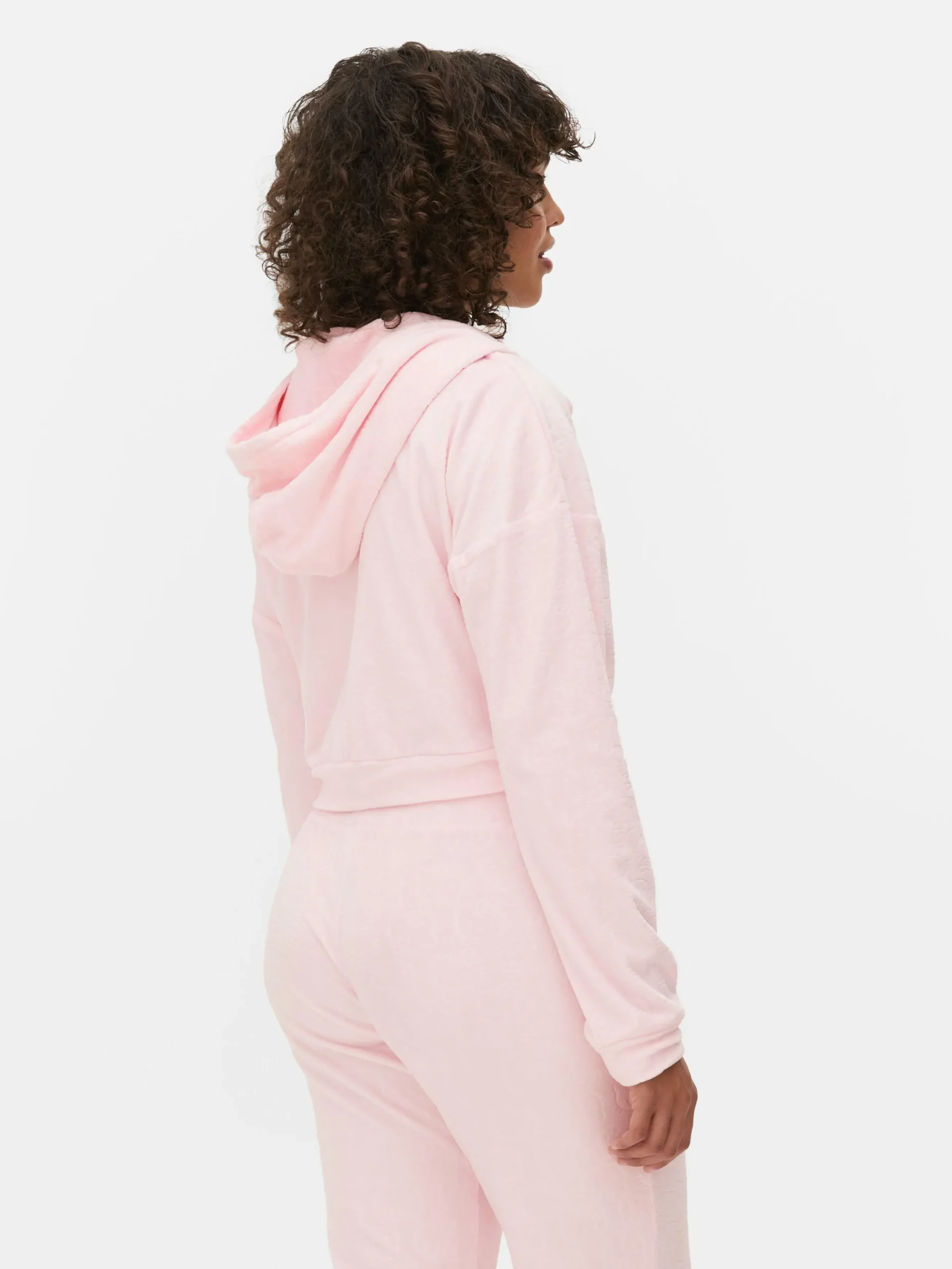 Matchende Velours Hoodie Met Rits Hello Kitty