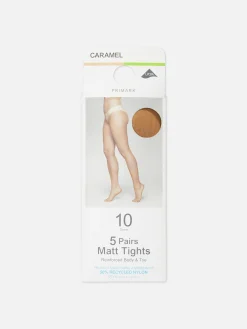 Matte Panty's, 10 Denier, Set Van 5