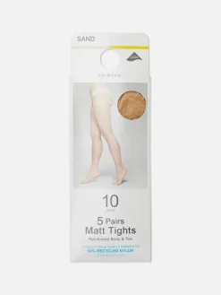 Matte Panty's, 10 Denier, Set Van 5