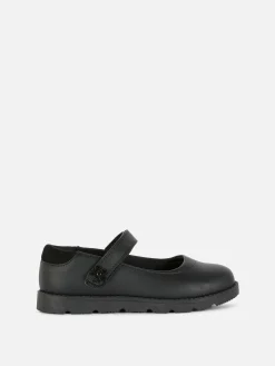Matte Schoolschoenen Met Bandje