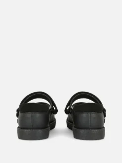 Matte Schoolschoenen Met Bandje