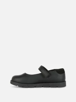 Matte Schoolschoenen Met Bandje