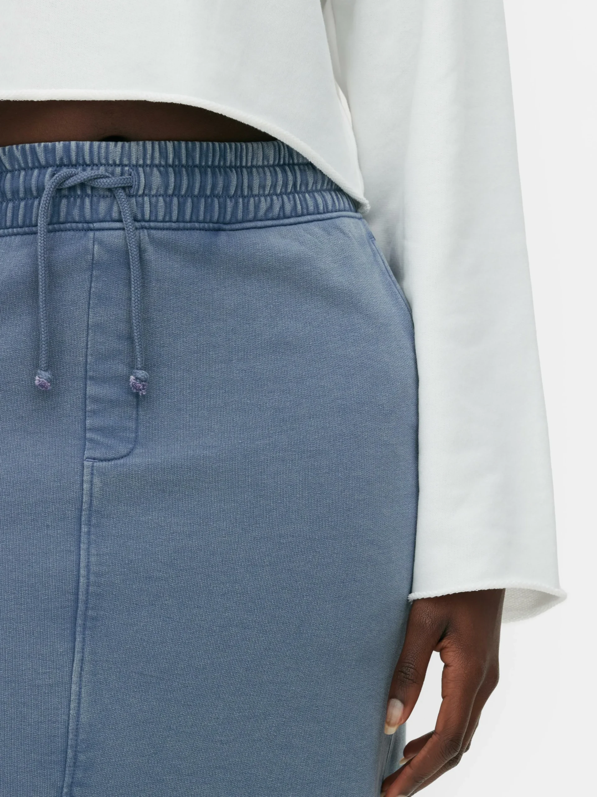 Maxi-rok Met Acid Wash