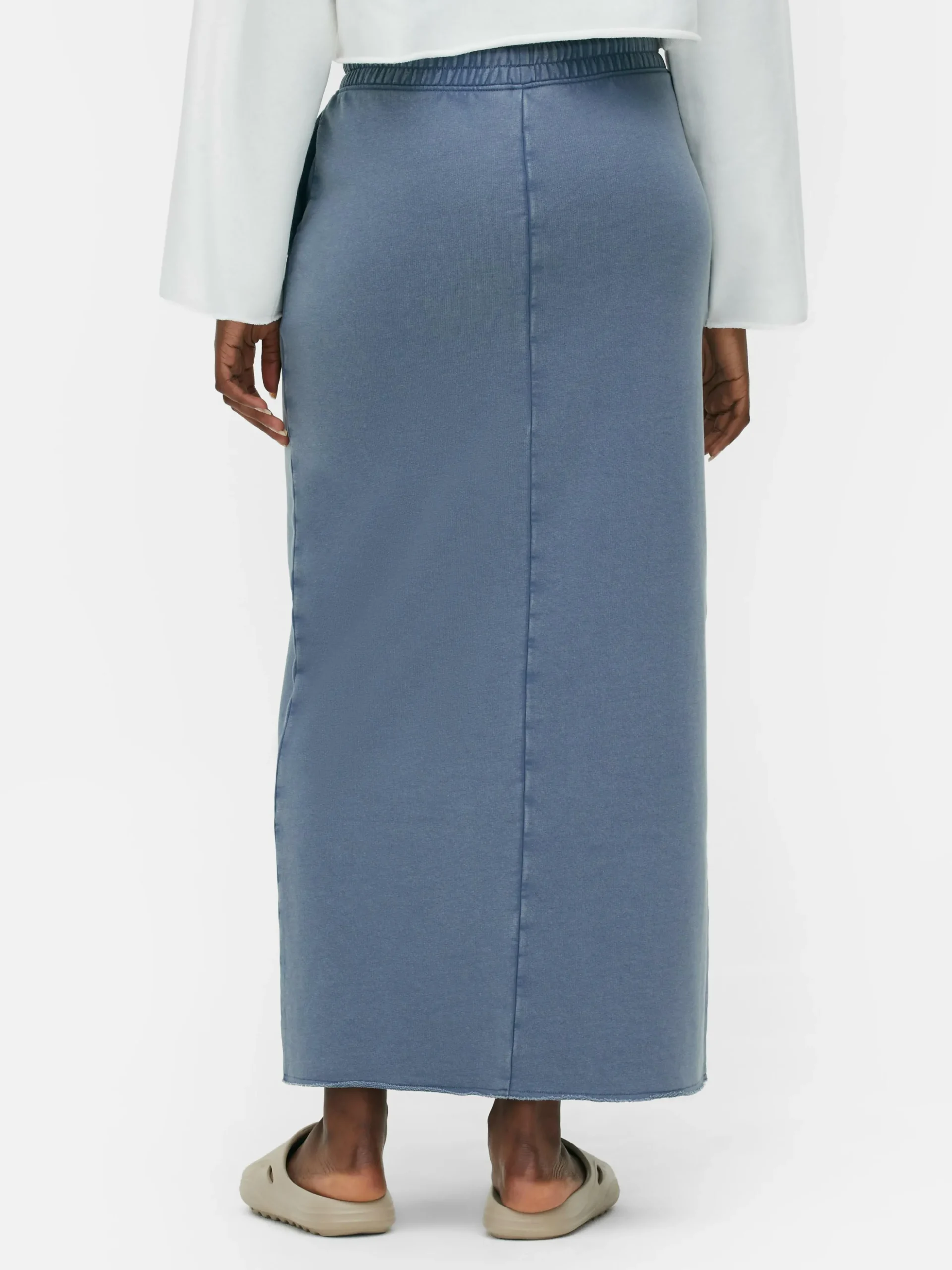 Maxi-rok Met Acid Wash