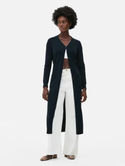 Maxi-vest Met Knopen
