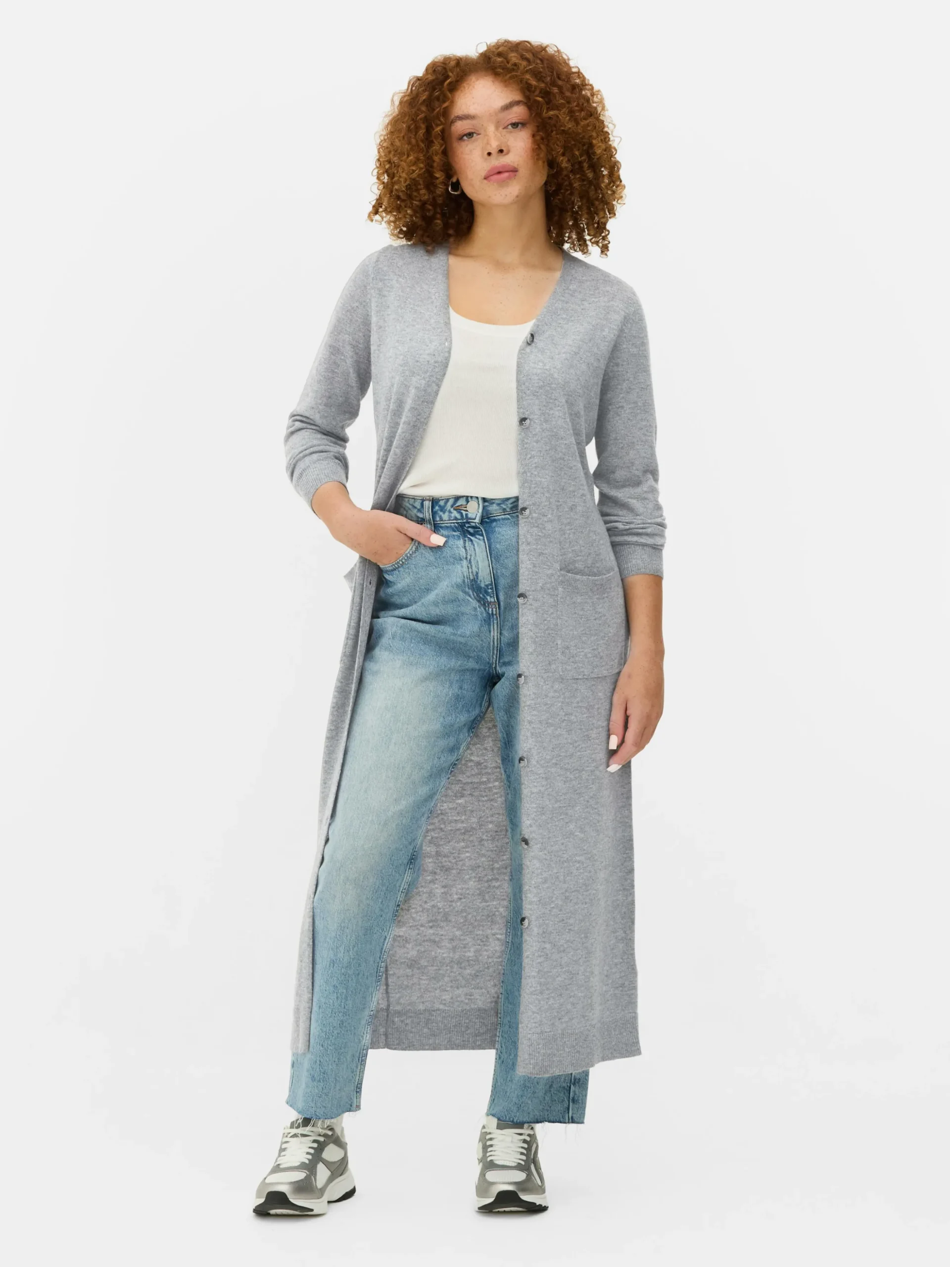 Maxi-vest Met Knopen