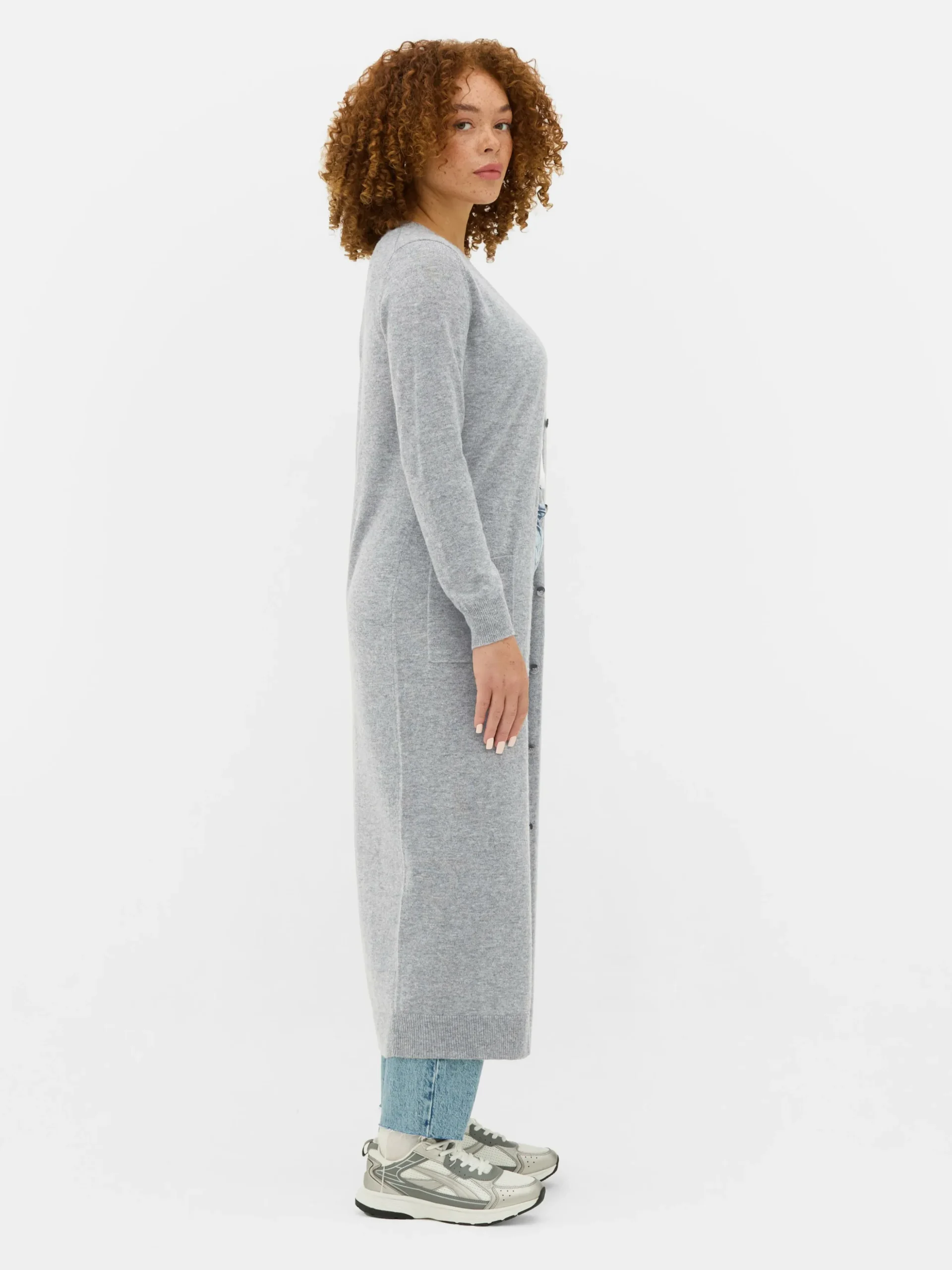 Maxi-vest Met Knopen