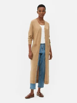 Maxi-vest Met Knopen