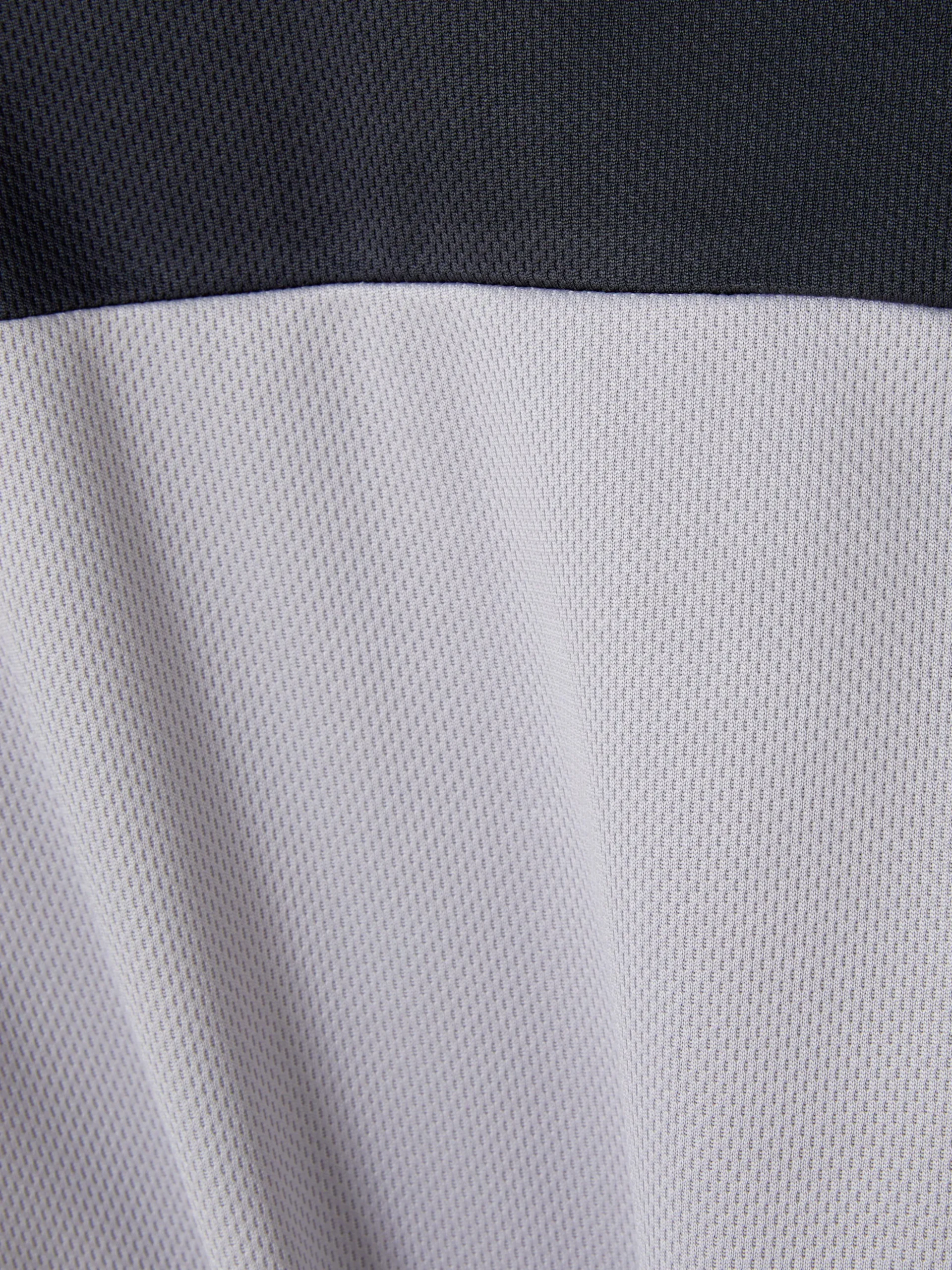 Mesh T-shirt Met Kleurvlakken