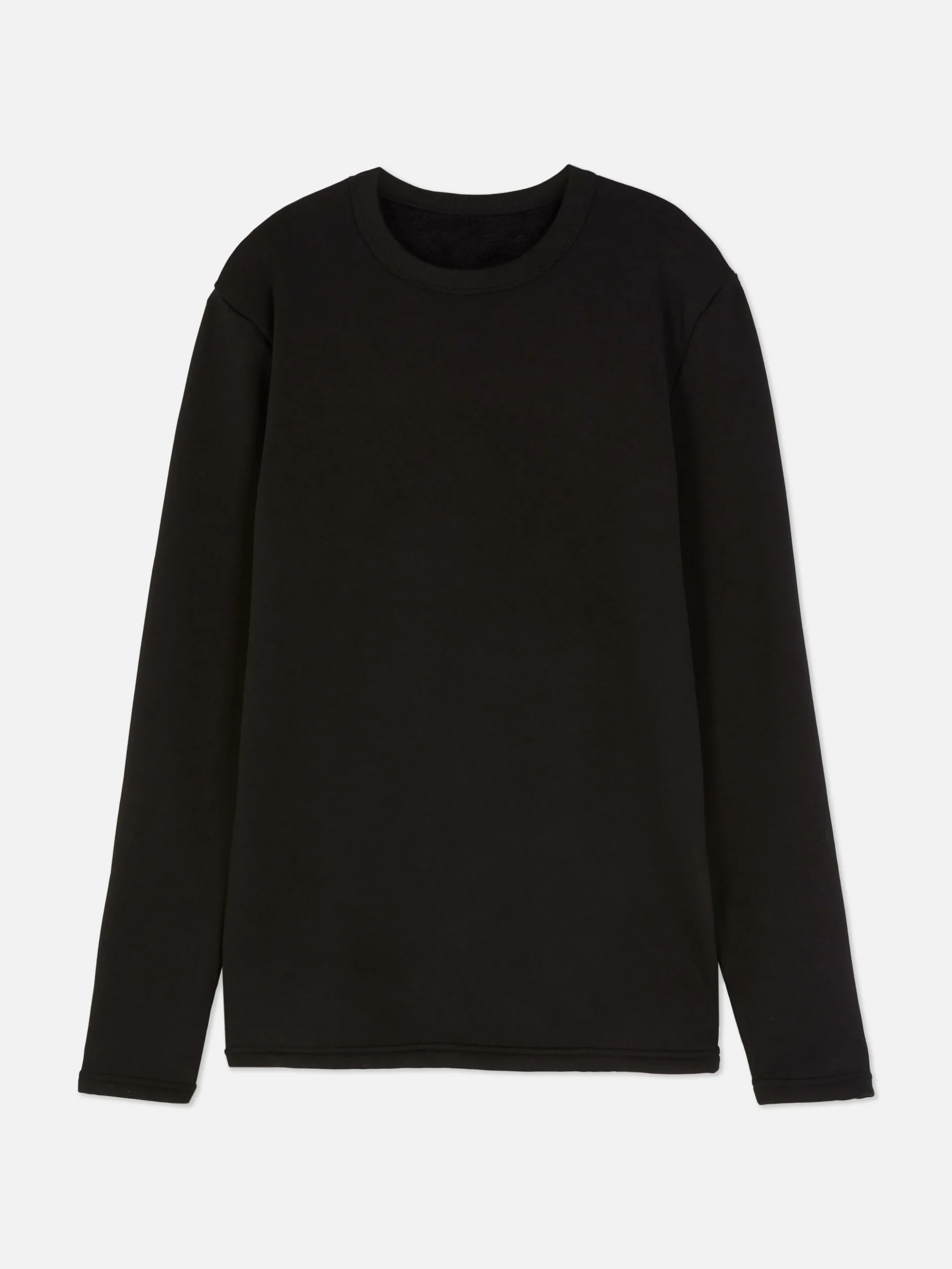 Met Fleece Gevoerde Top Met Lange Mouwen