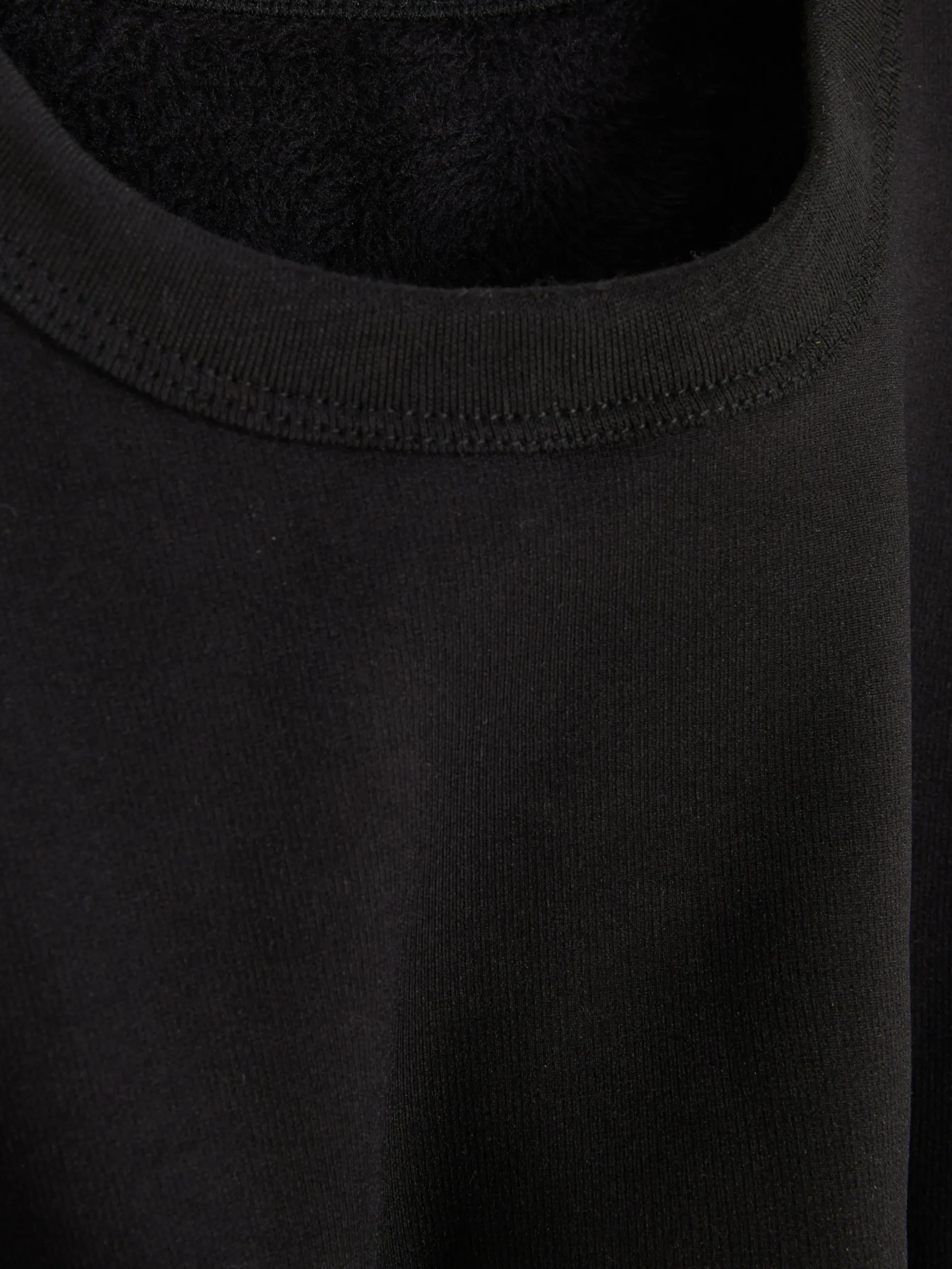 Met Fleece Gevoerde Top Met Lange Mouwen