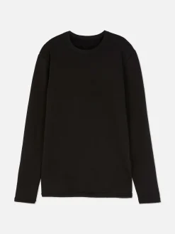 Met Fleece Gevoerde Top Met Lange Mouwen