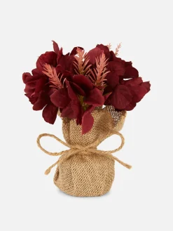 Met Jute Omwikkeld Imitatiebloemstuk