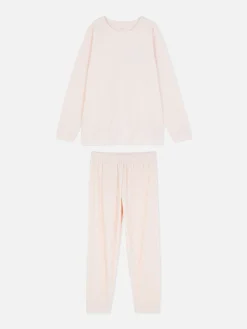 Microfleece Pyjama Met Lange Mouwen