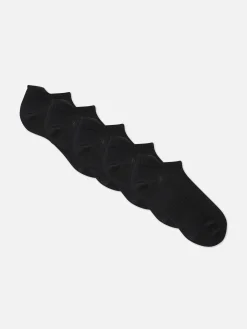 Microvezel-sneakersokken, Set Van 5