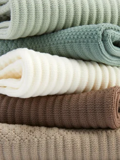 Microvezel-sneakersokken, Set Van 5