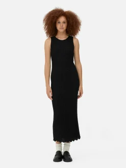 Midi-jurk Met Print En Racerback