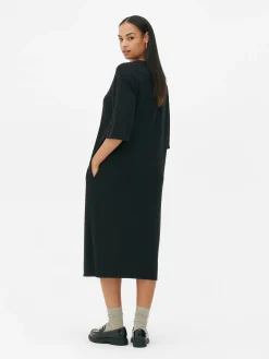 Midi-T-shirtjurk The Edit