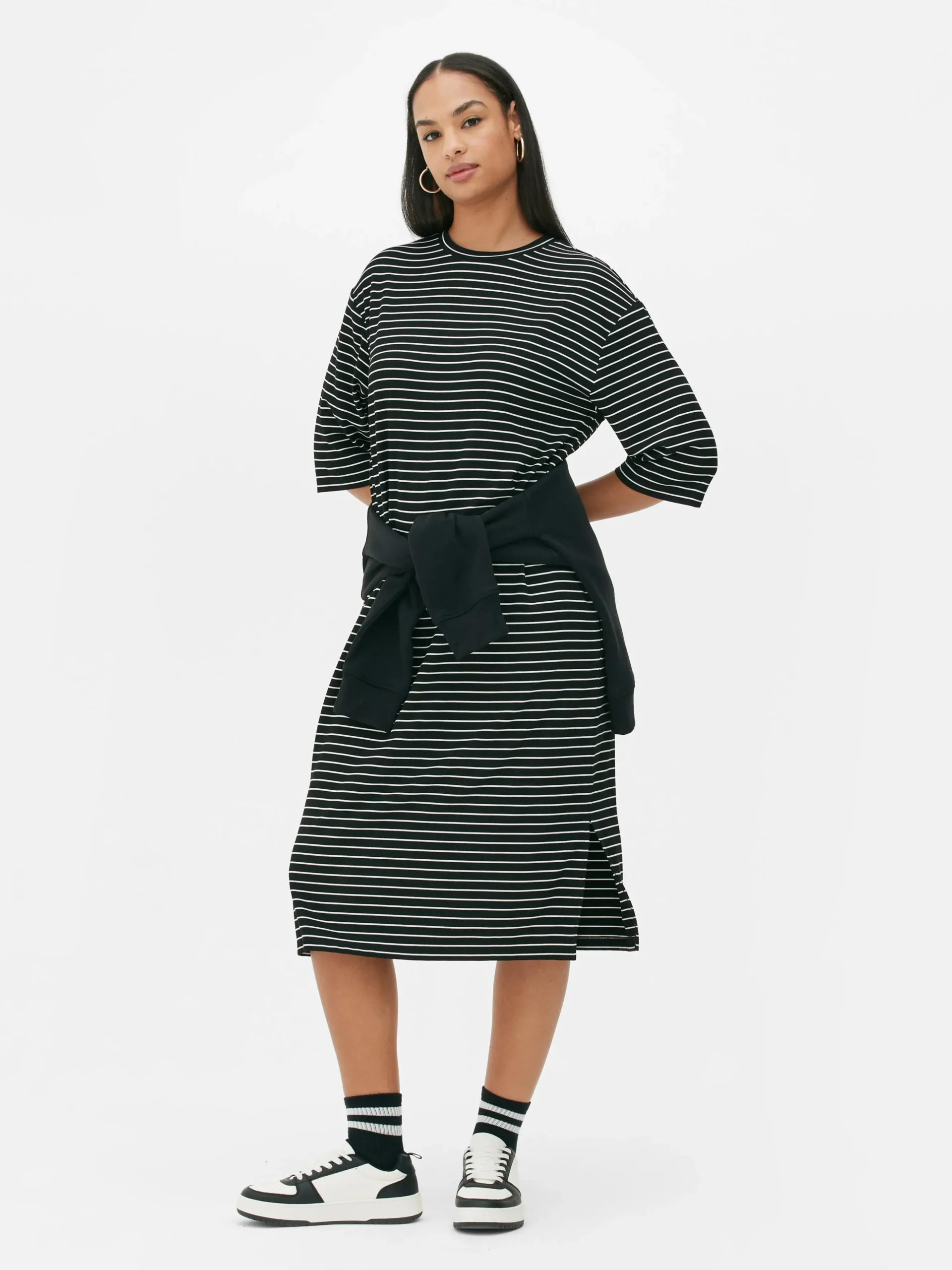 Midi-T-shirtjurk The Edit