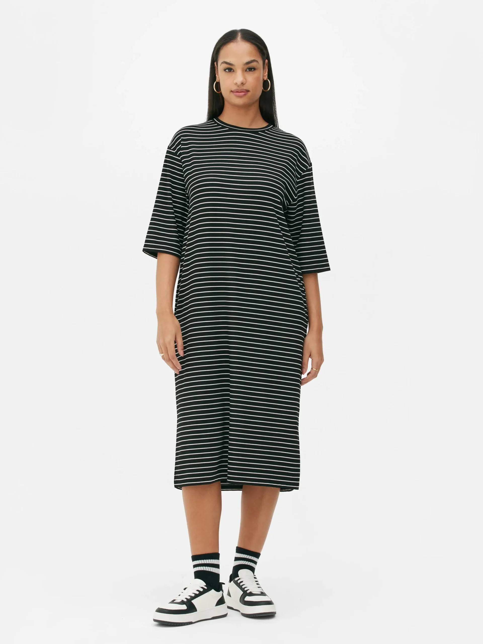 Midi-T-shirtjurk The Edit
