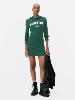 Mini-jurk Met Capuchon
