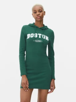 Mini-jurk Met Capuchon