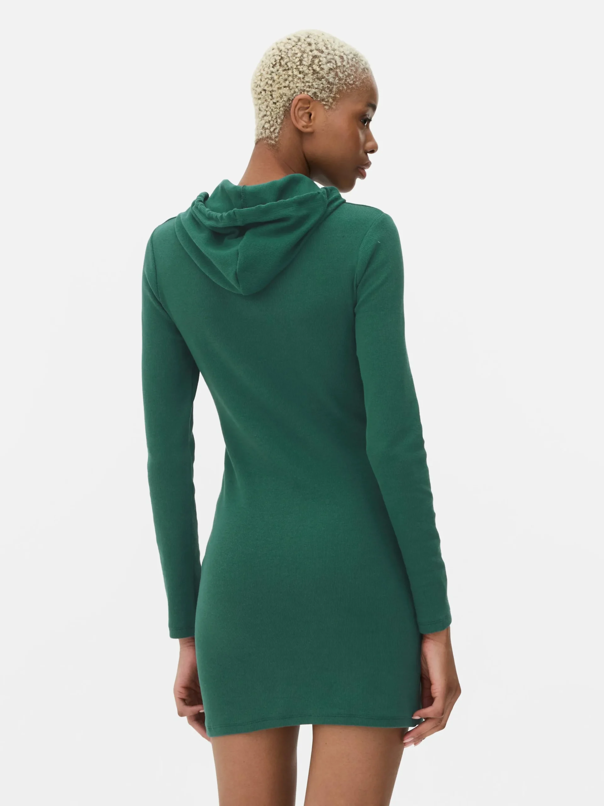 Mini-jurk Met Capuchon