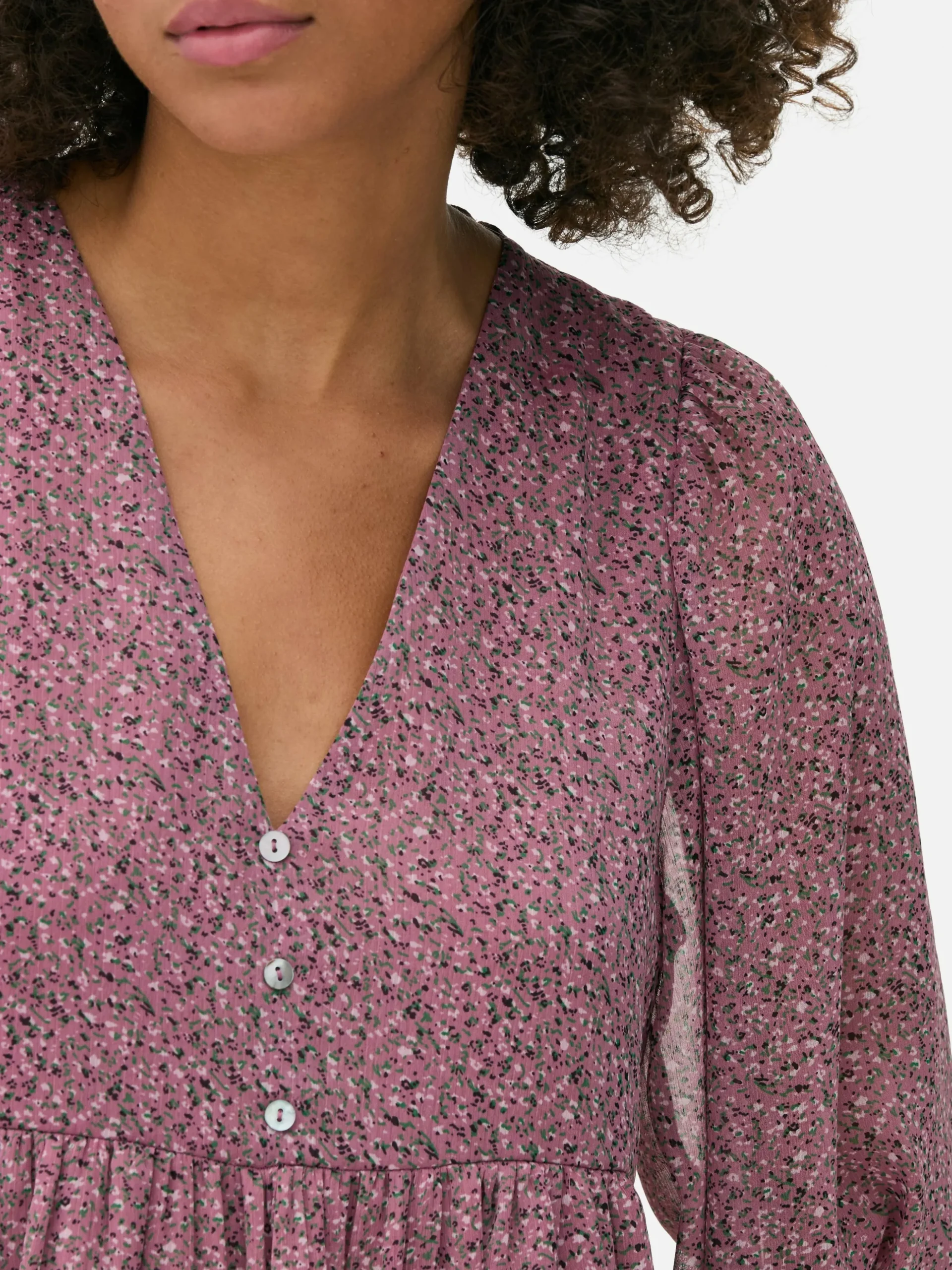 Mini-jurk Van Chiffon