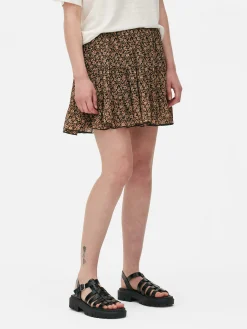 Minirok Met Chiffon Lagen