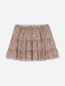 Minirok Met Chiffon Lagen