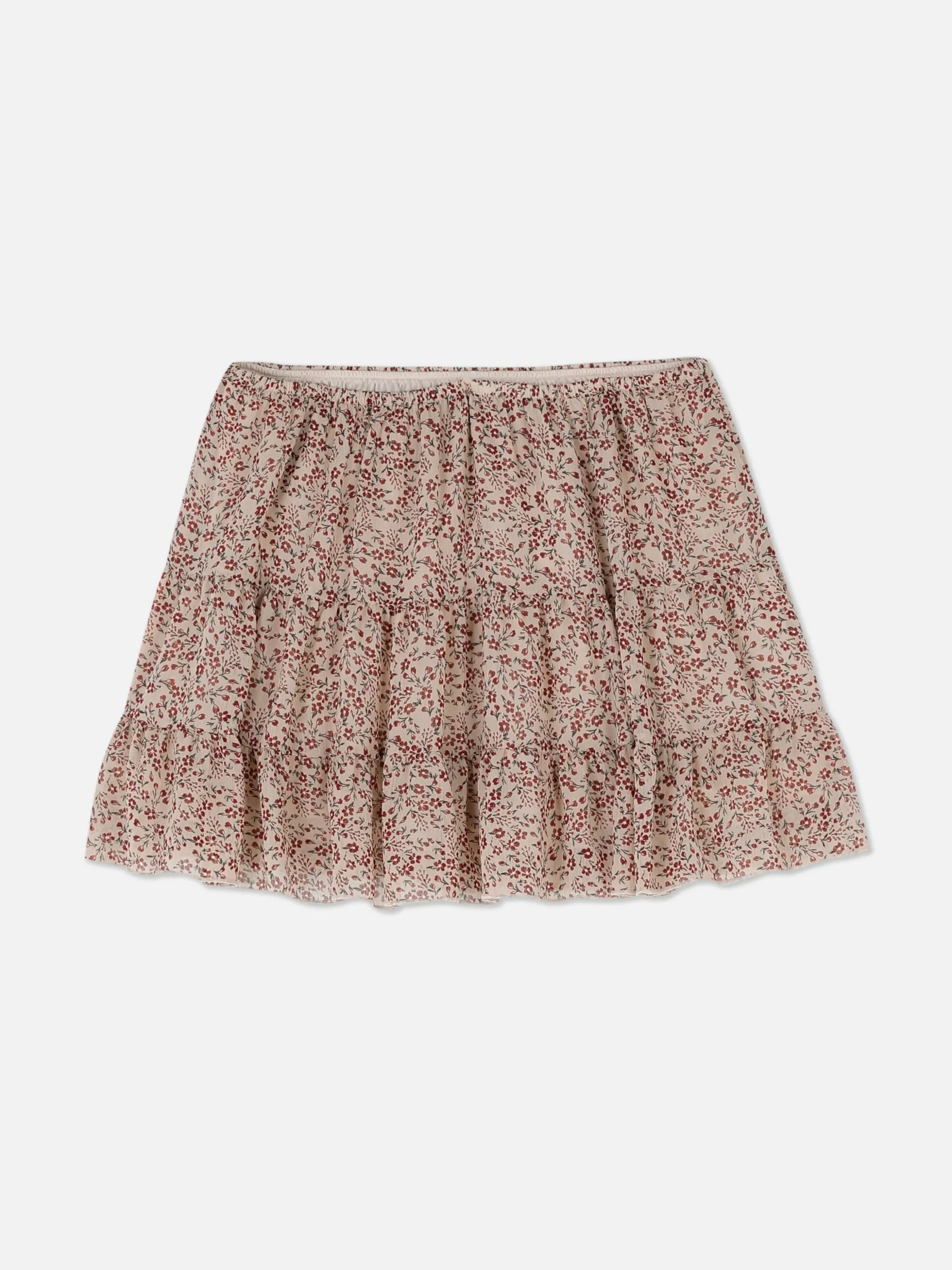 Minirok Met Chiffon Lagen
