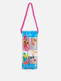 Minisetje Met Nagellak En Lipgloss PS..., Set Van 12