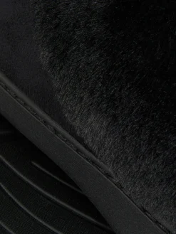 Mocassinpantoffels Met Imitatiebont