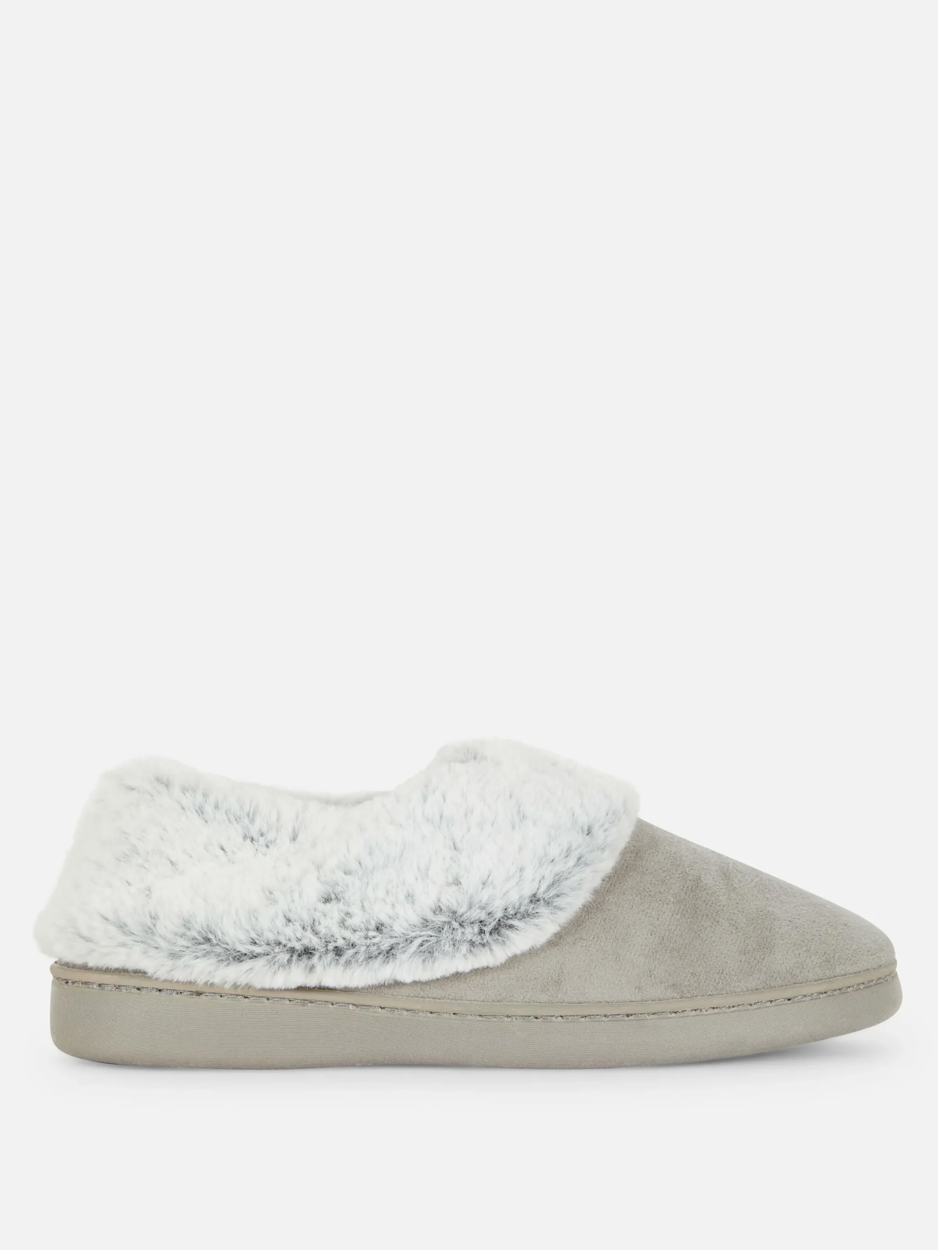 Mocassinpantoffels Met Imitatiebont
