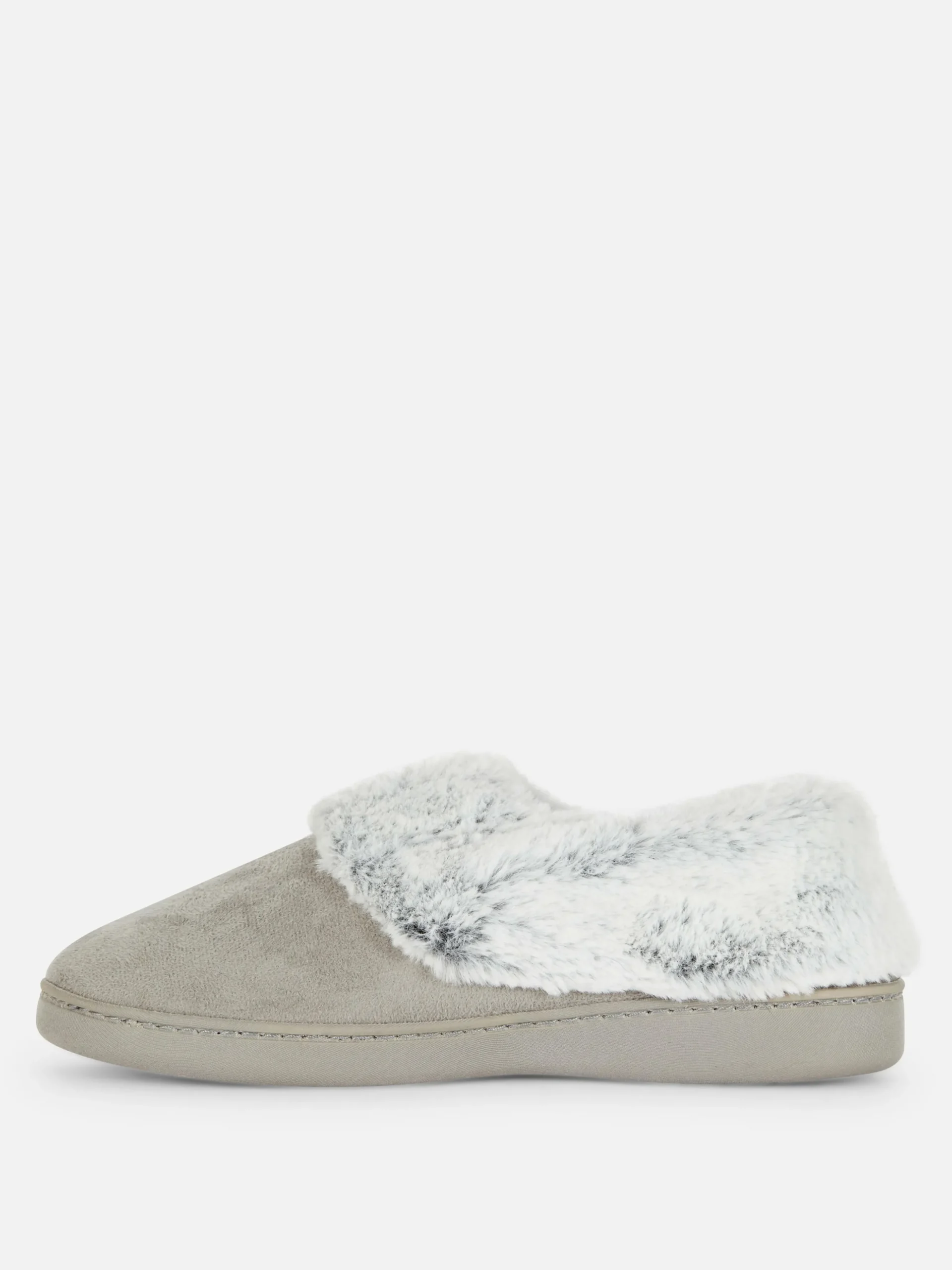 Mocassinpantoffels Met Imitatiebont