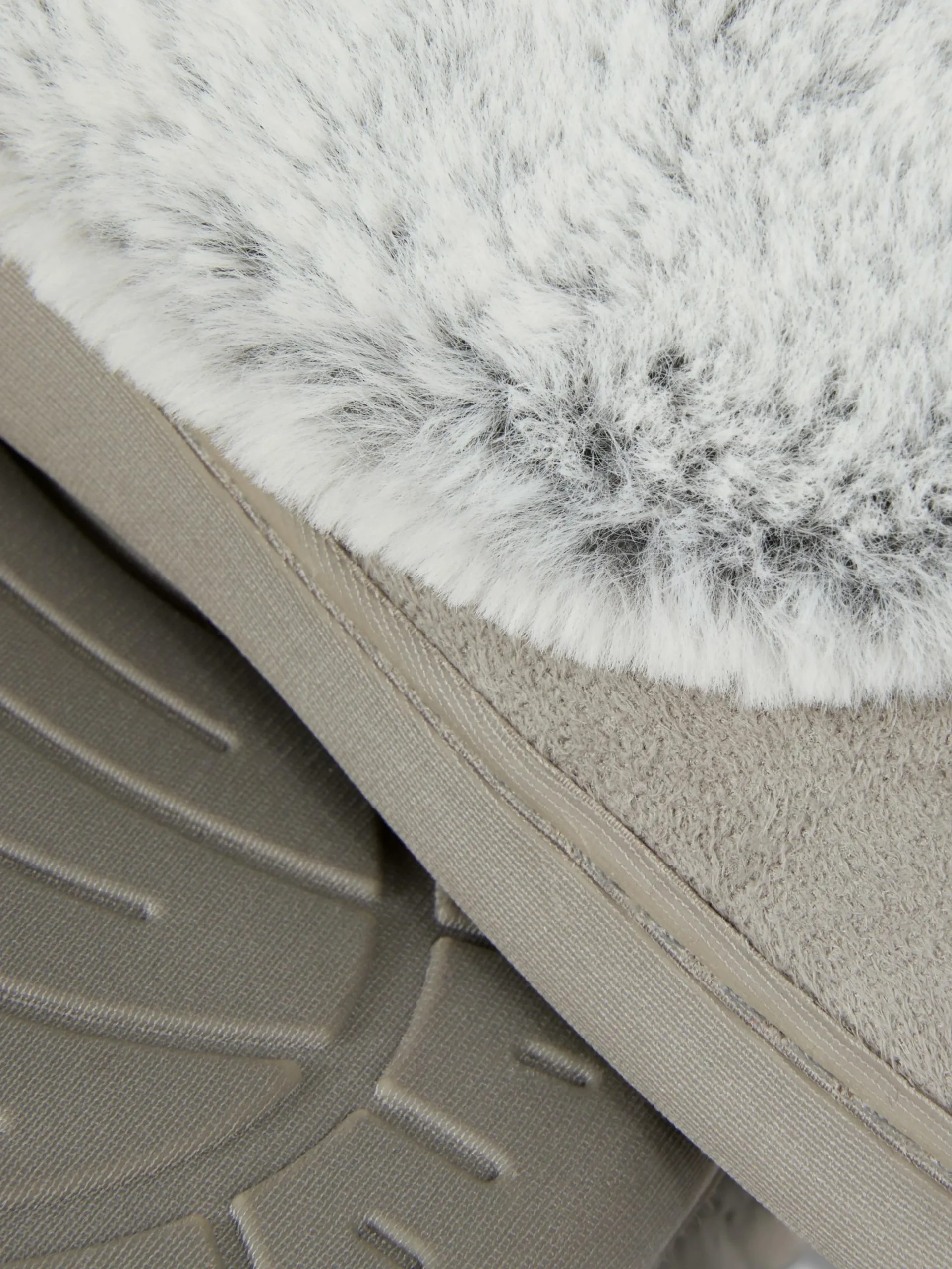 Mocassinpantoffels Met Imitatiebont