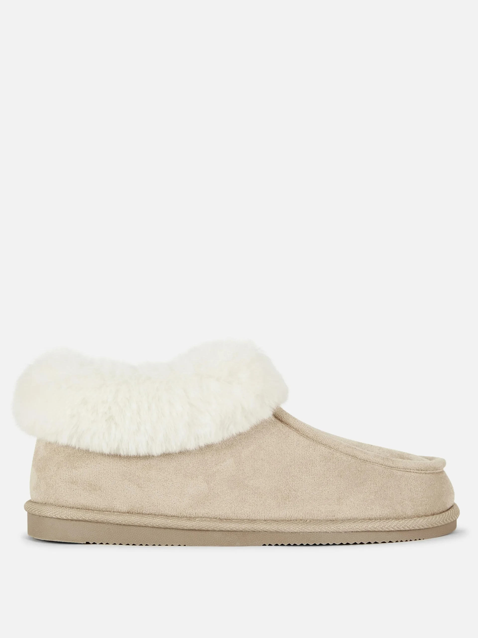 Mocassinpantoffels Met Imitatiebont